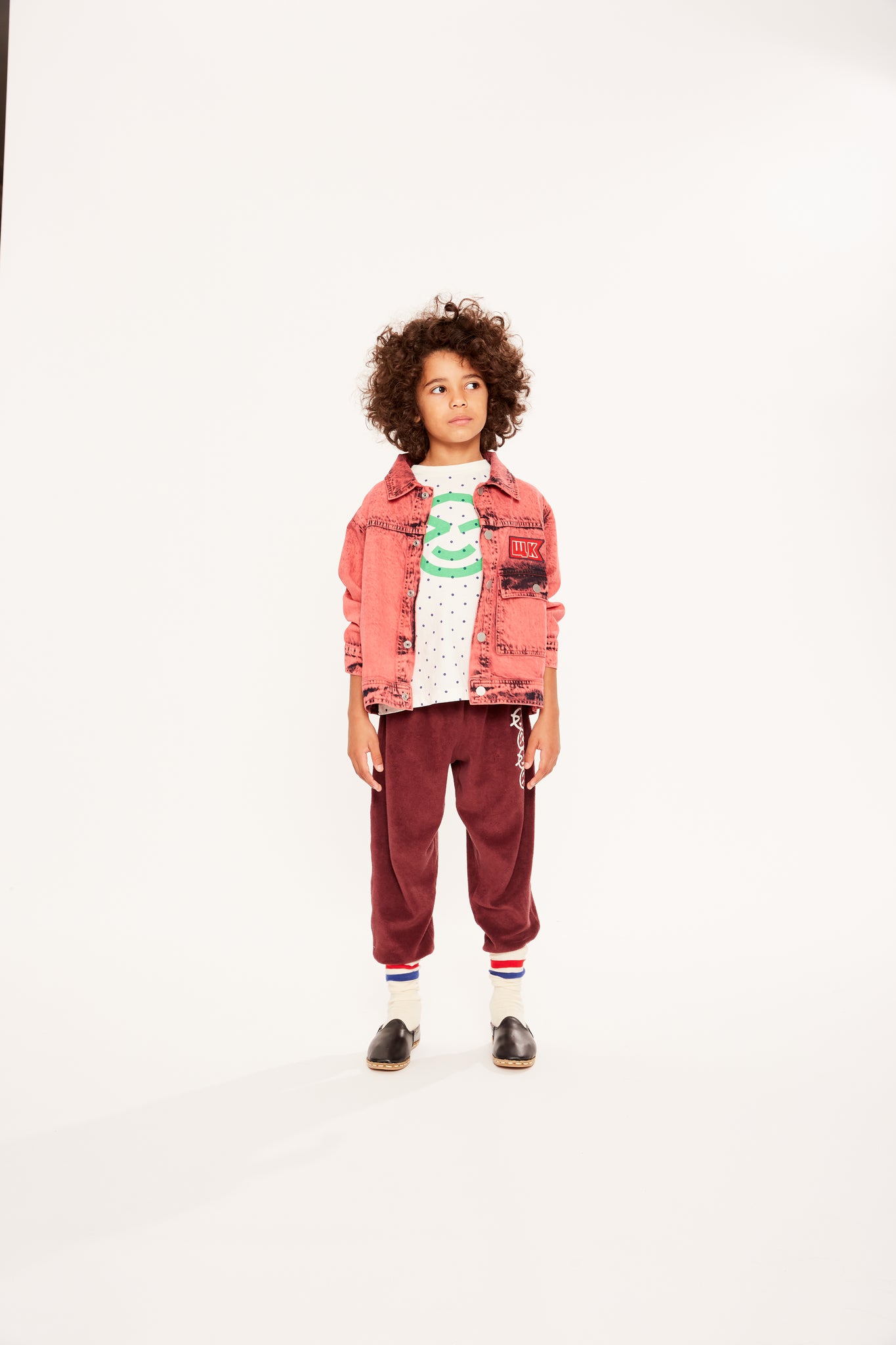 Keel Terry Track Pant - Deepest Red