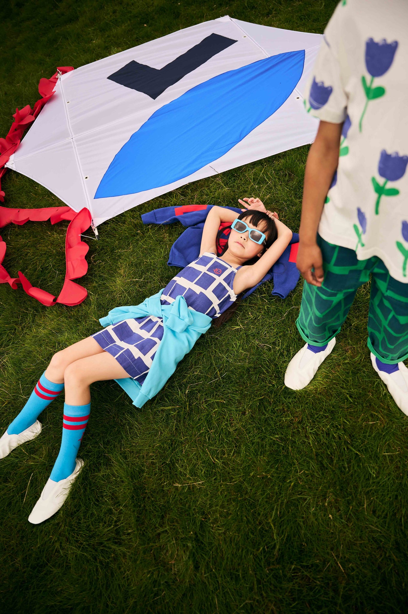 Camp Sundress - Klein Blue Eames Kite