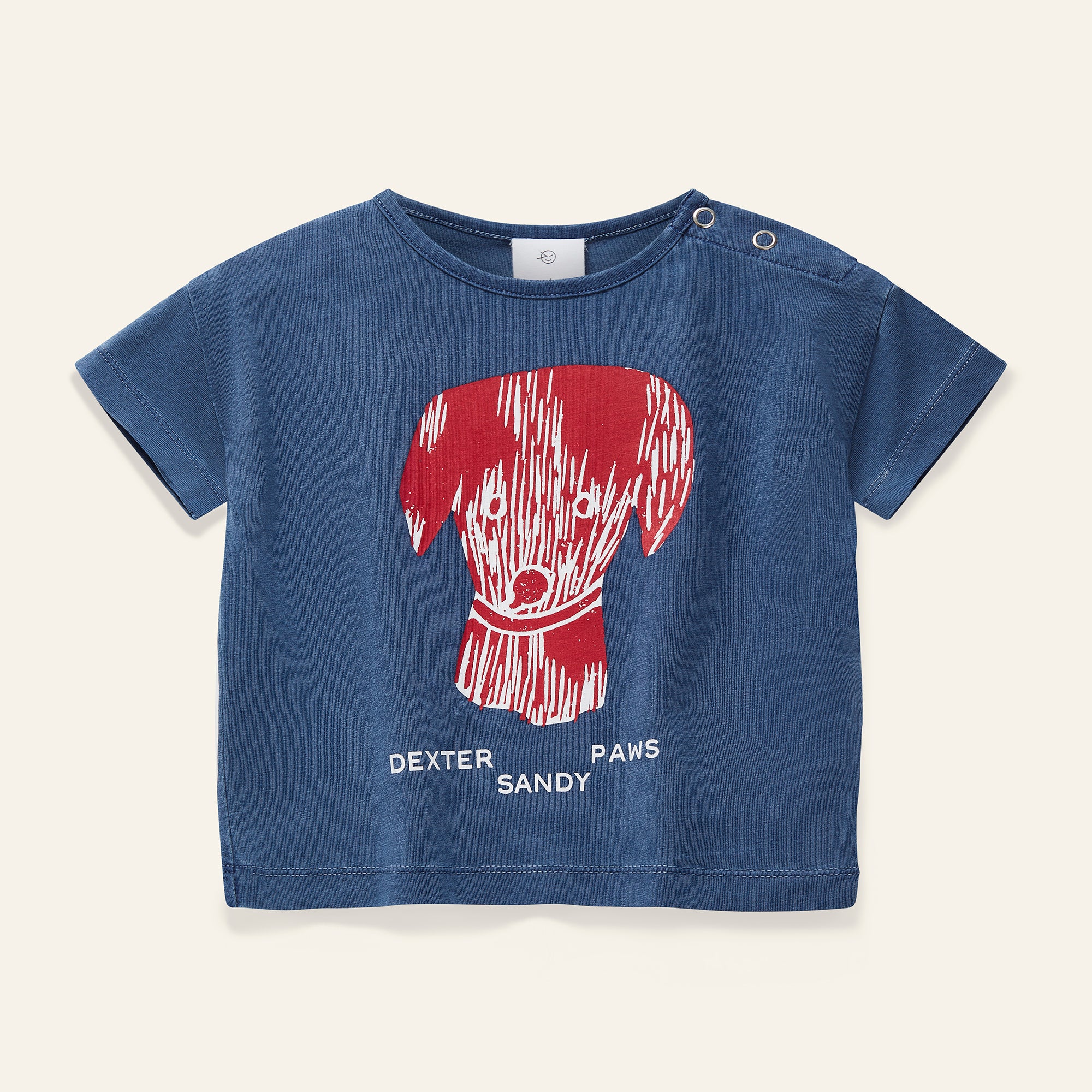 Mini Kite Tee - Navy Dexter