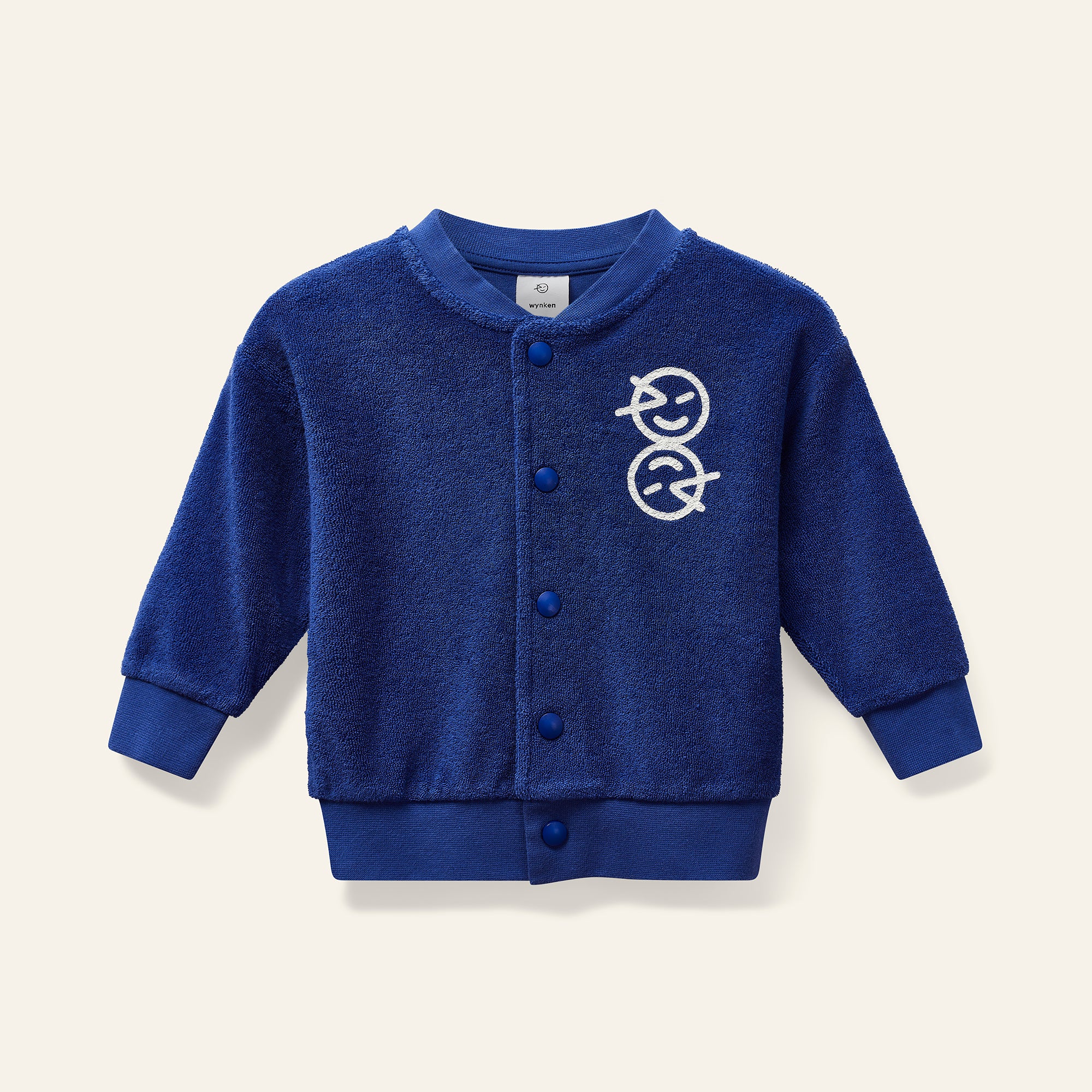 Mini Keel Terry Bomber - Klein Blue