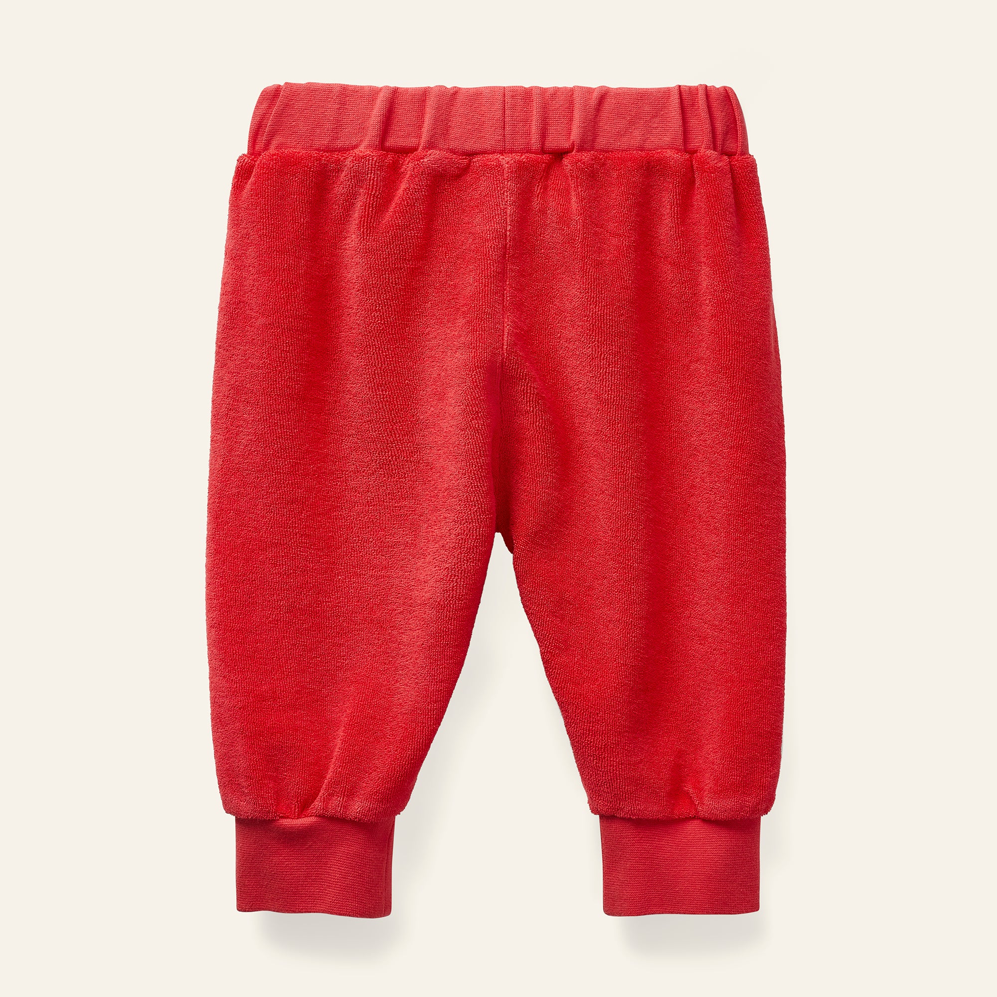 Mini Keel Terry Track Pant - Sunset Red