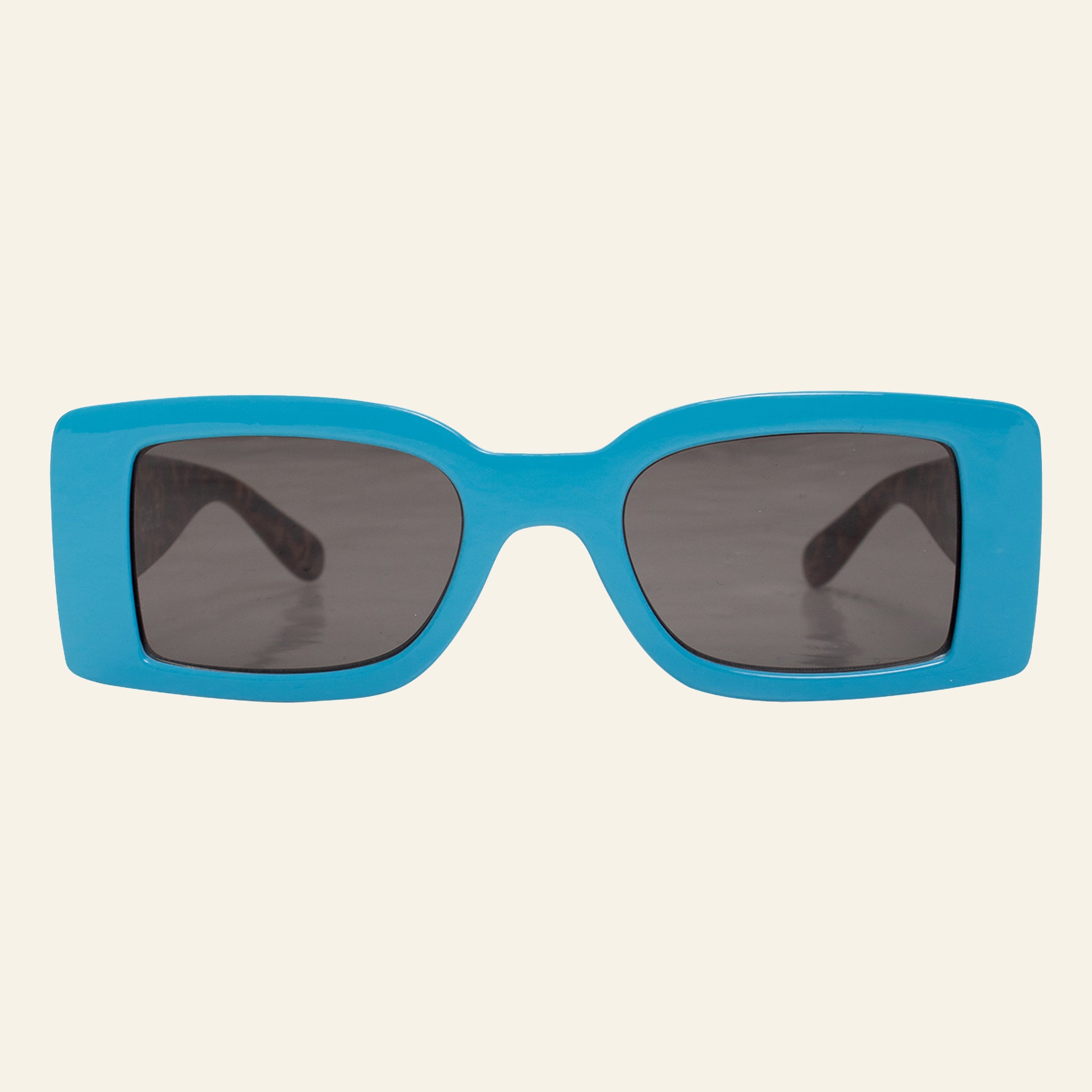 Pop Colour Uv Sunglasses - Turquoise/Tortoise Shell