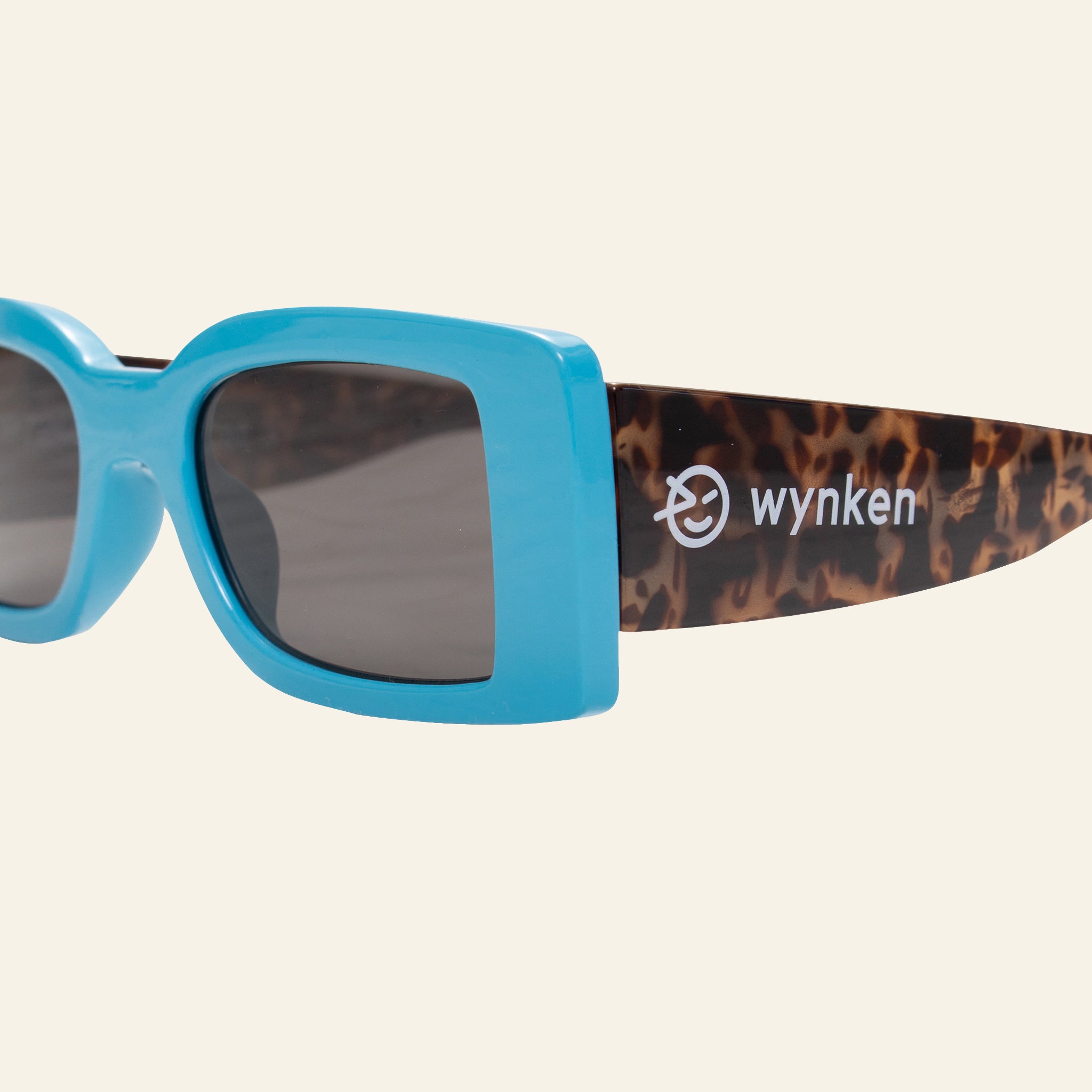 Pop Colour Uv Sunglasses - Turquoise/Tortoise Shell