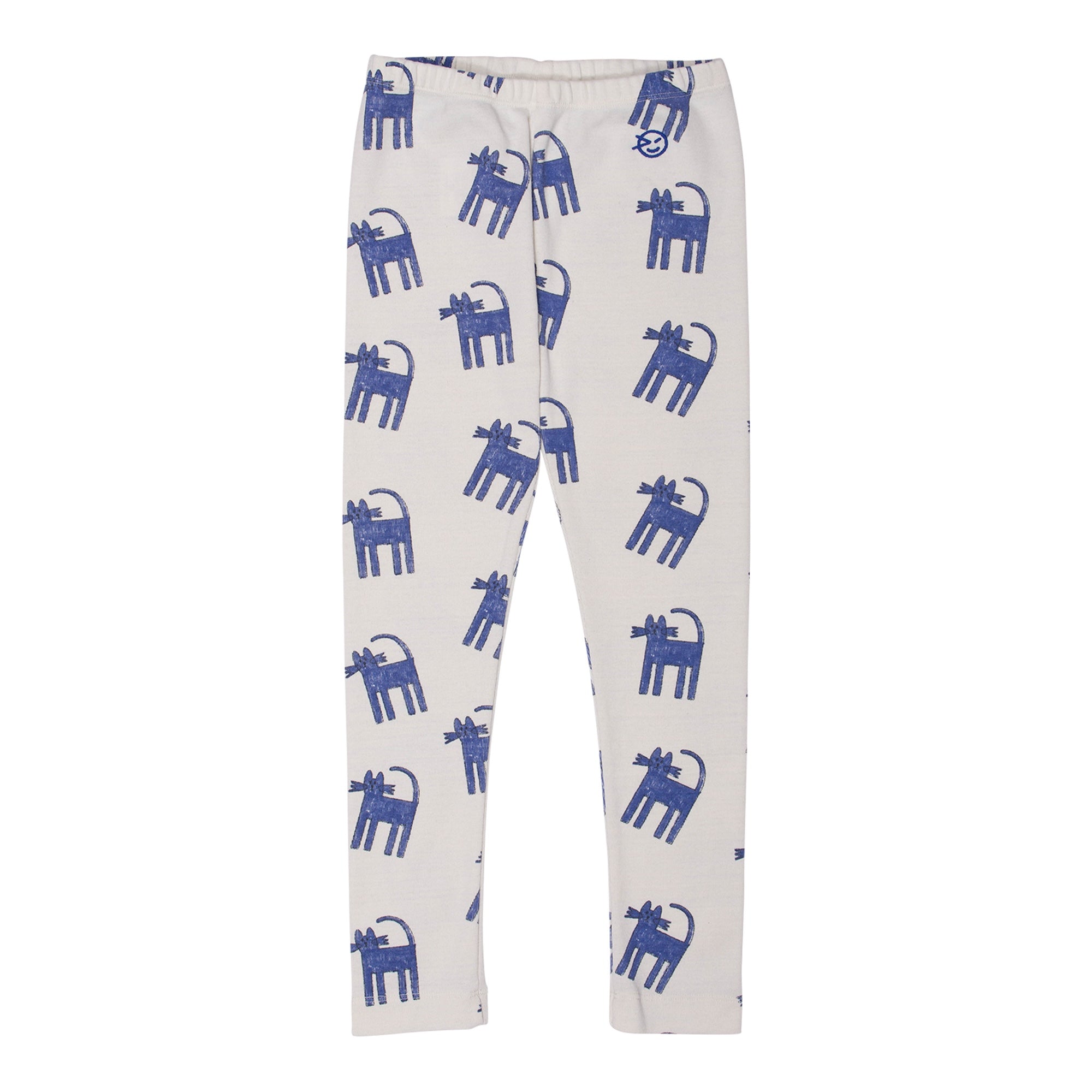 Emi Legging - Cobalt Blue Cats