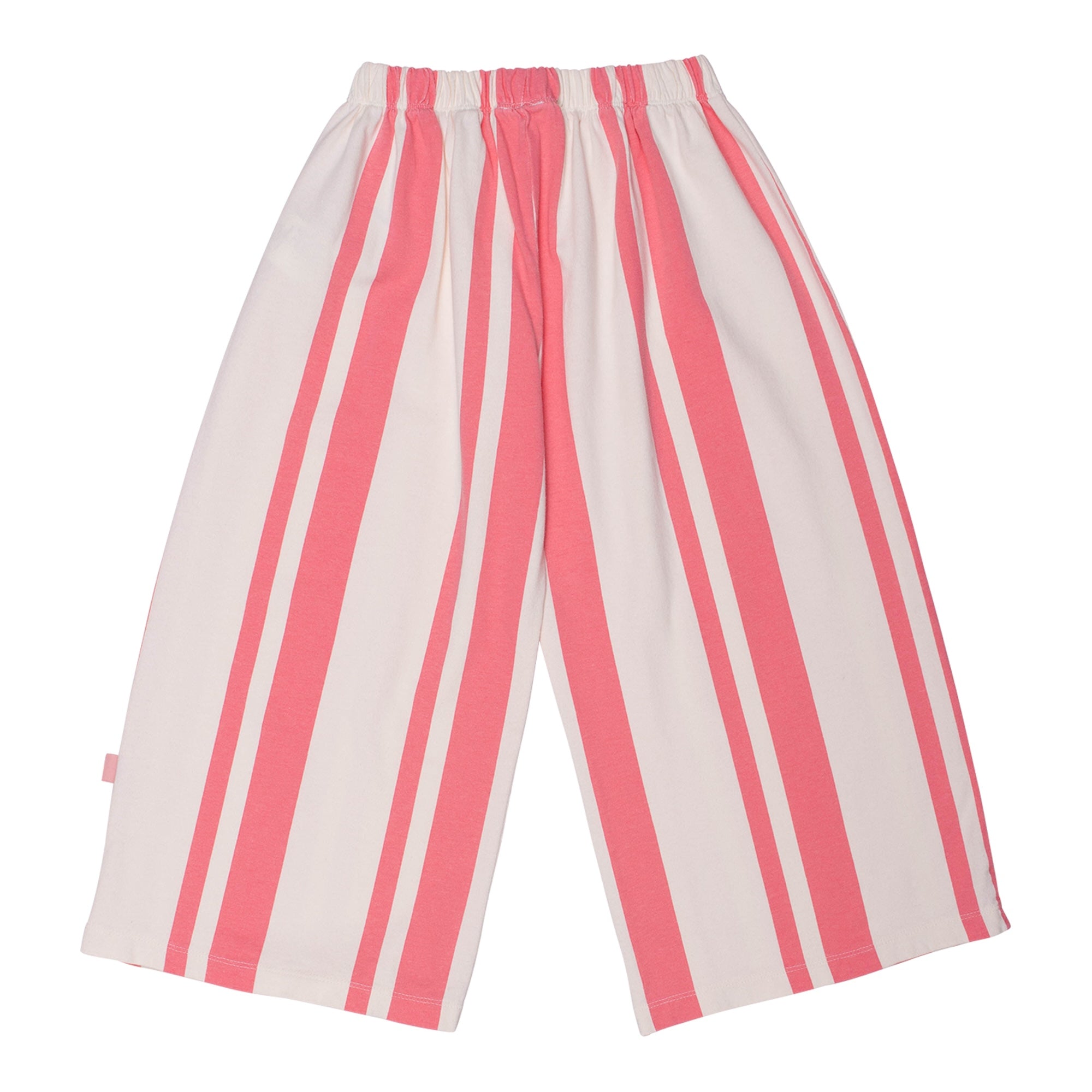 Wide Leg Pant - Fantastic Stripe Bubble Pink