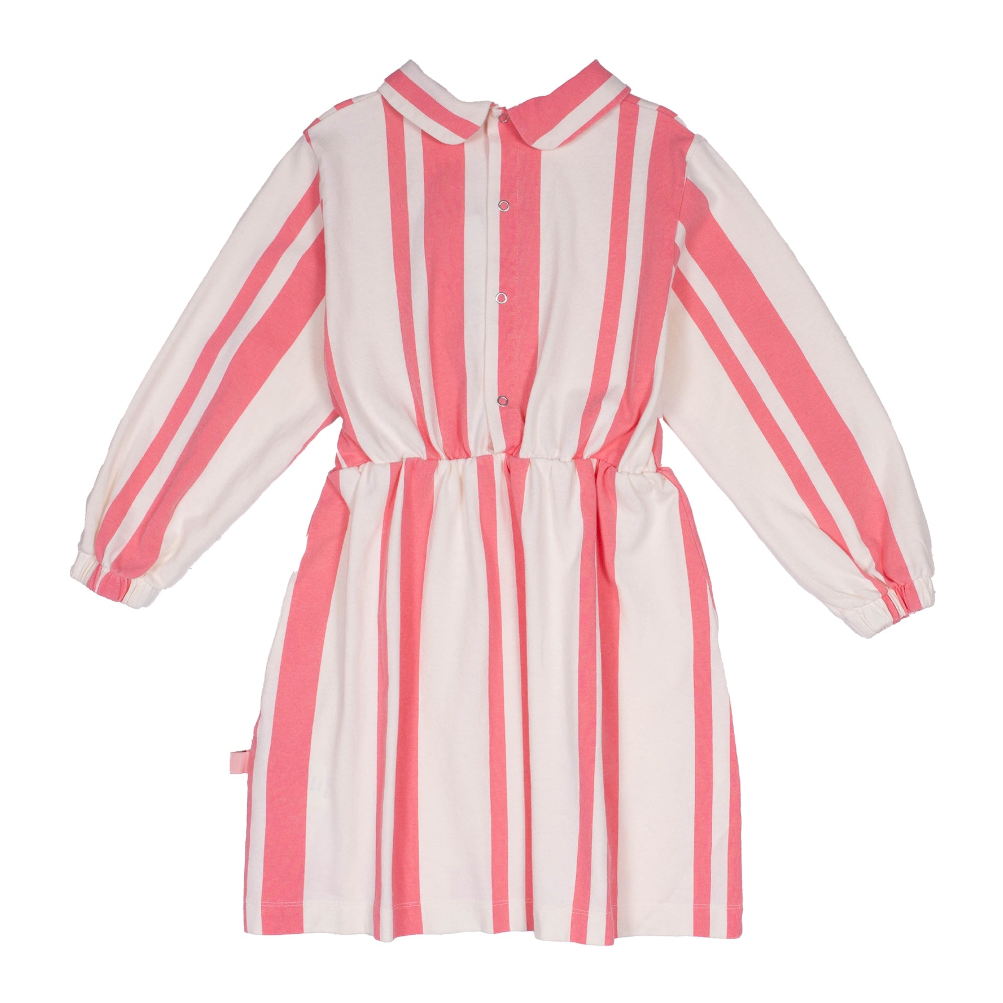 Cloud Dress - Fantastic Stripe Bubble Pink