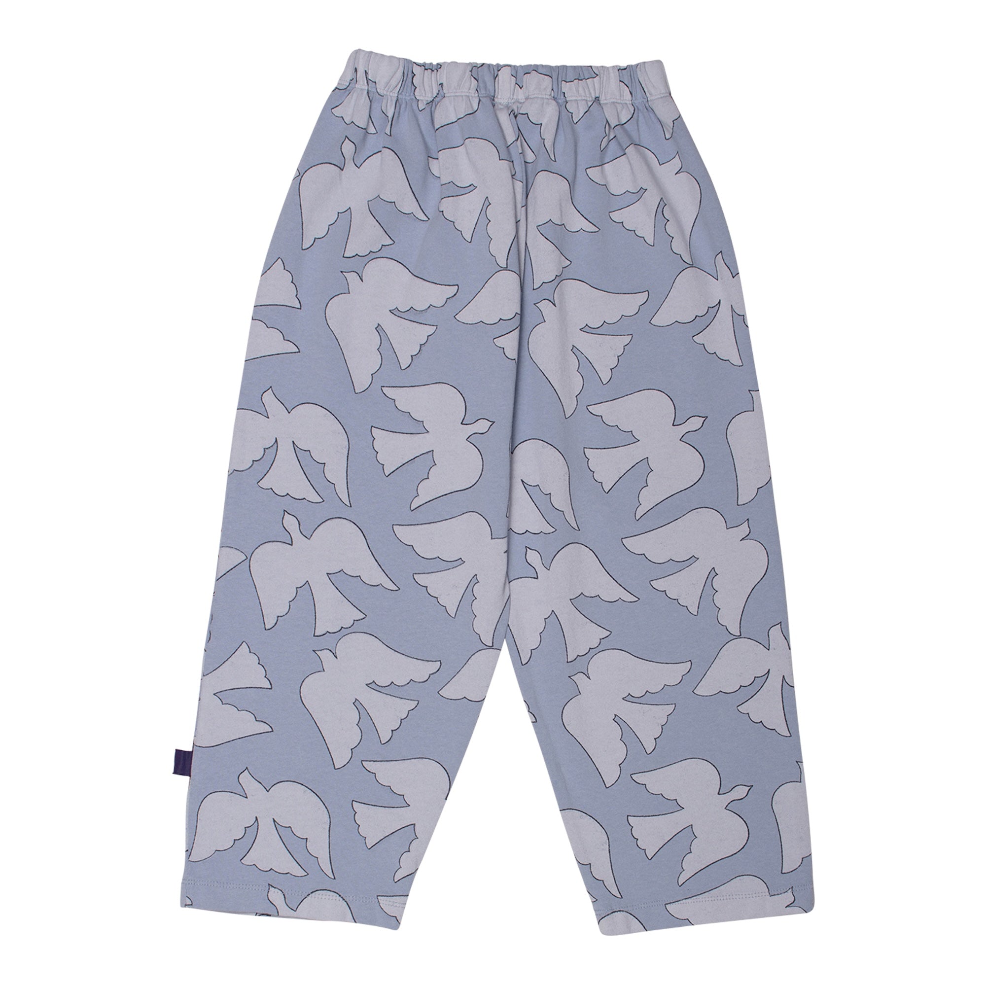 Vela Pant - Blue Grey Birds