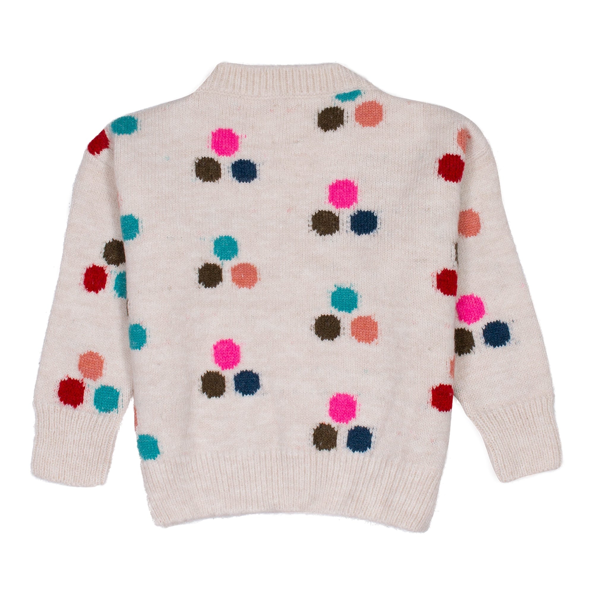 Flag Cardigan - Multi Dot