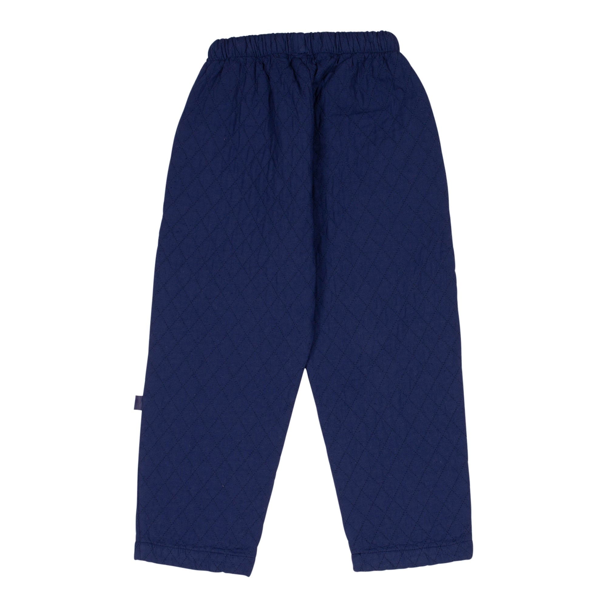 Cloud Quilt Trouser - Deep Navy