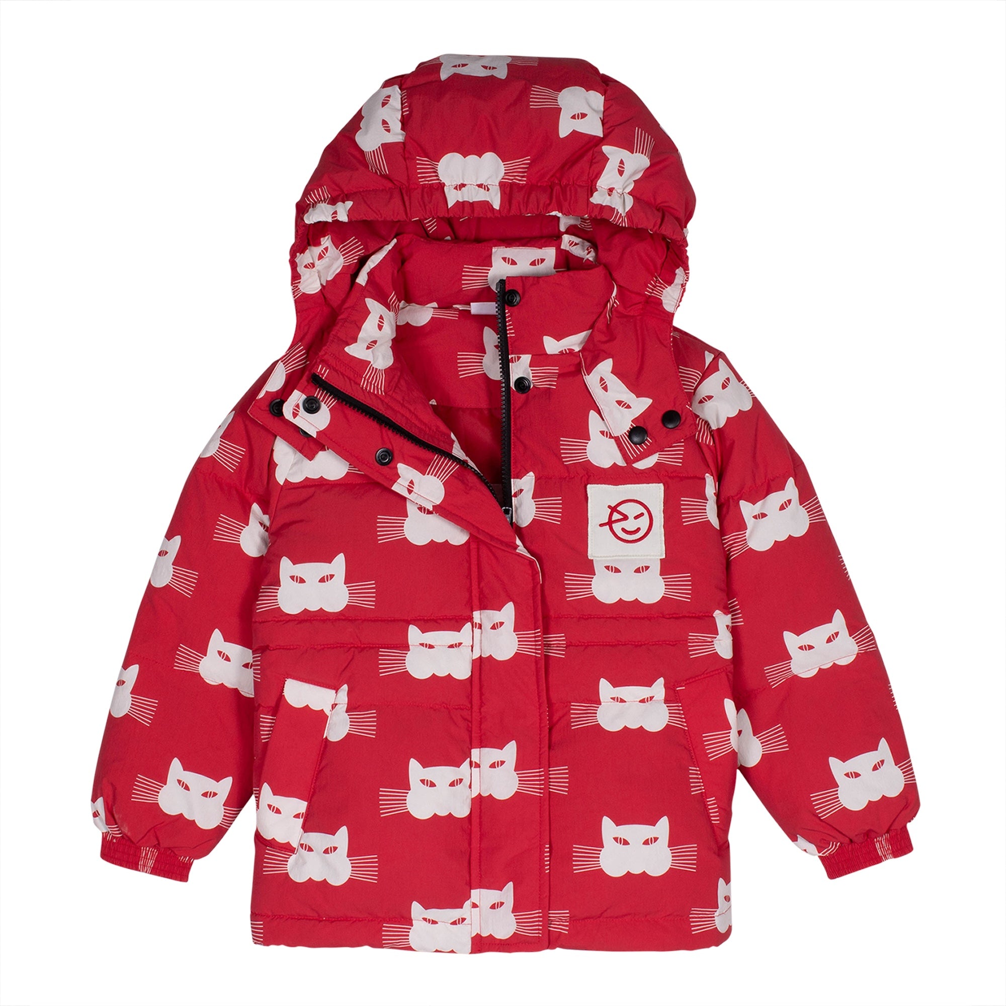 April Down Jacket - Red Wildcat