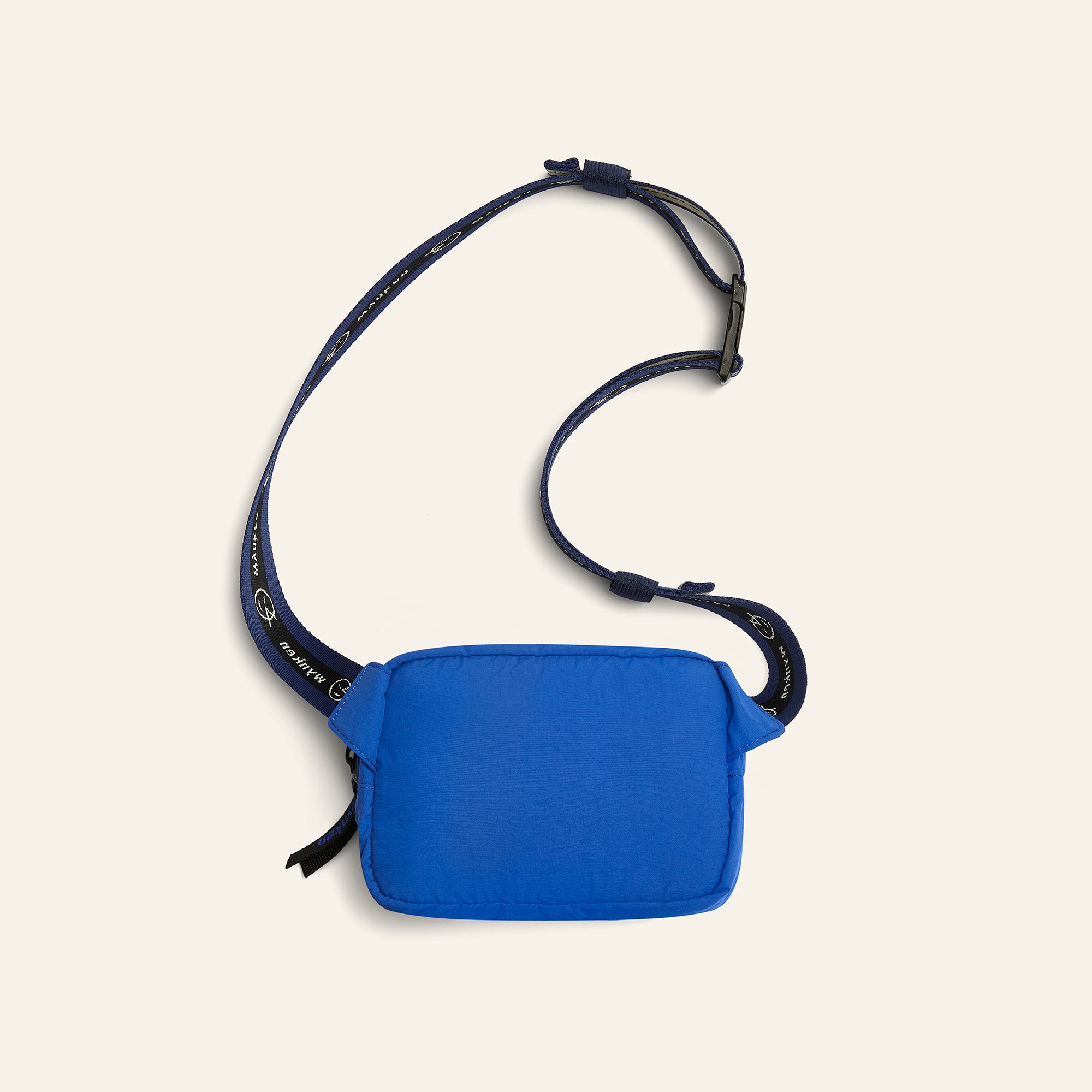 Nylon Crossbody Bag - Strong Blue