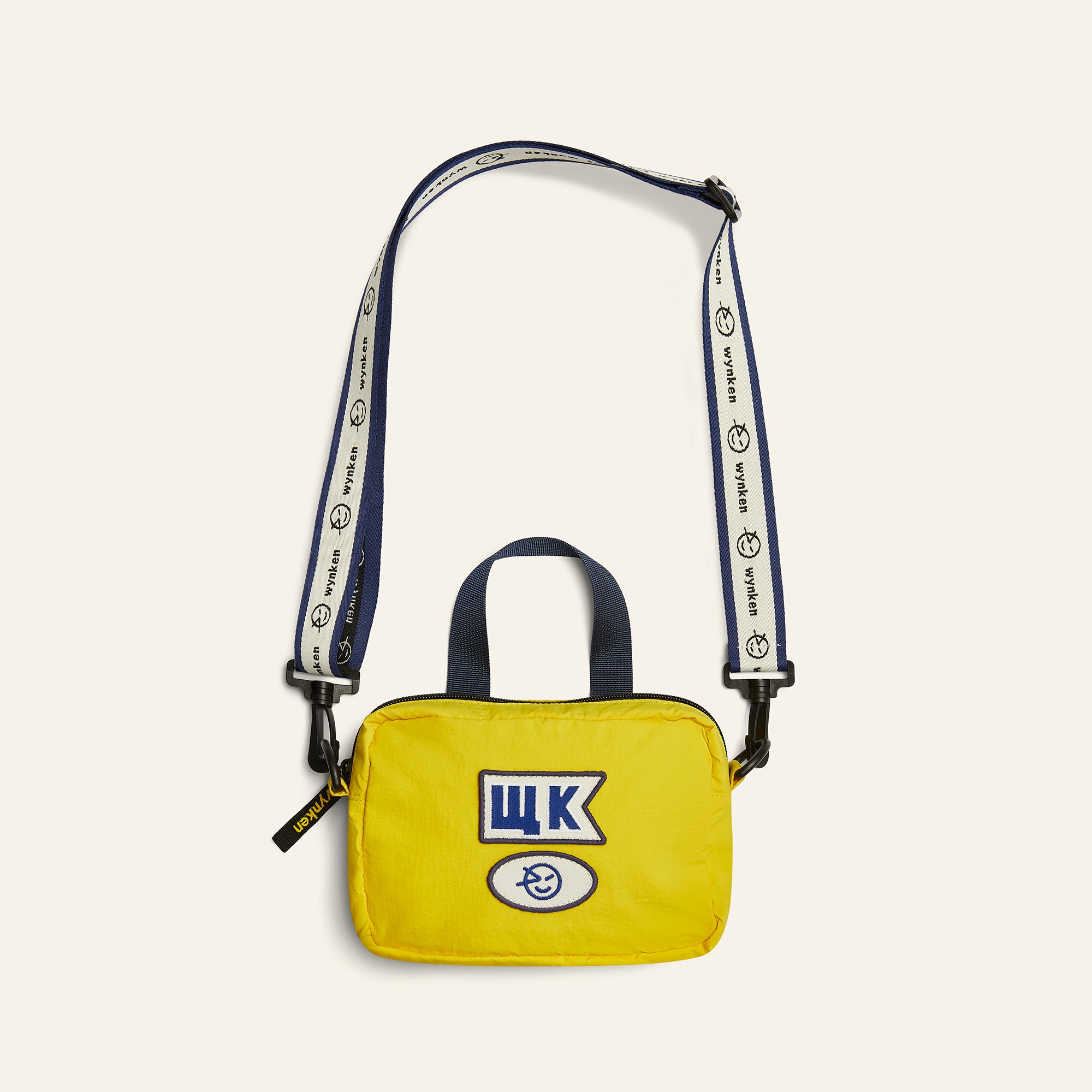 Nylon Badge Bag - Yellow