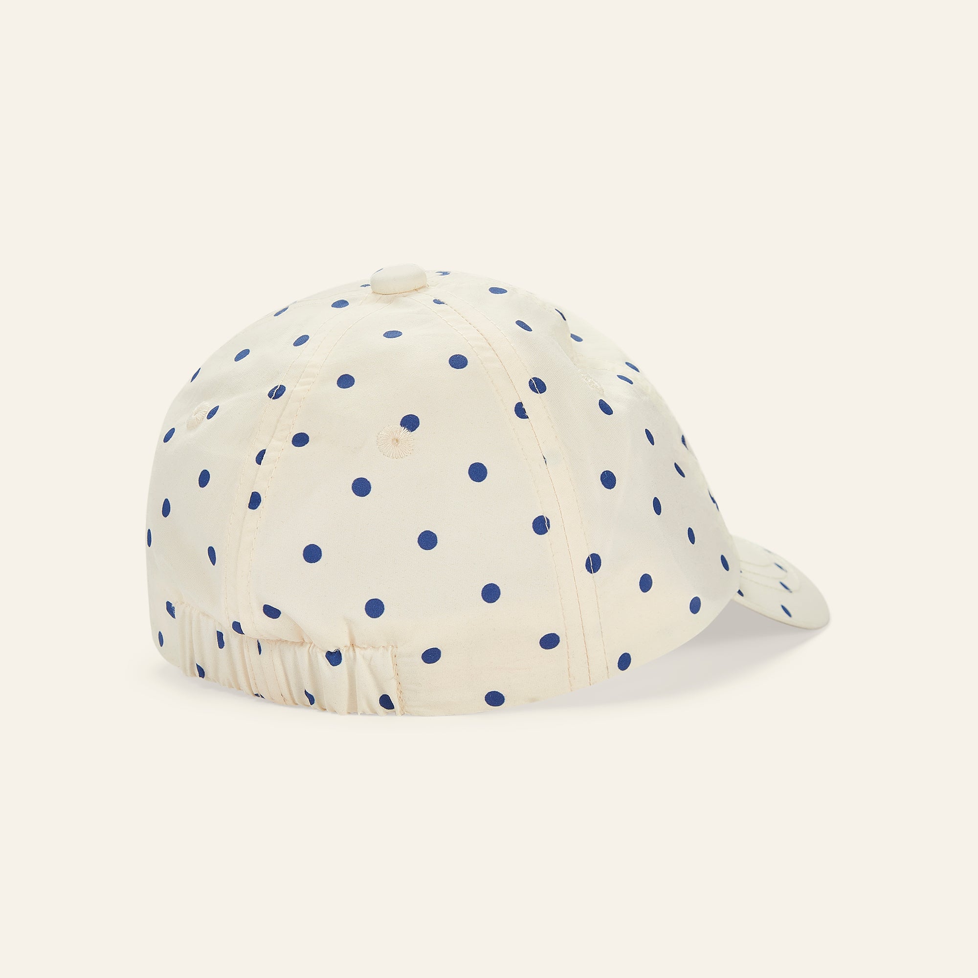 Dotty Cap - Ecru / Fresh Green