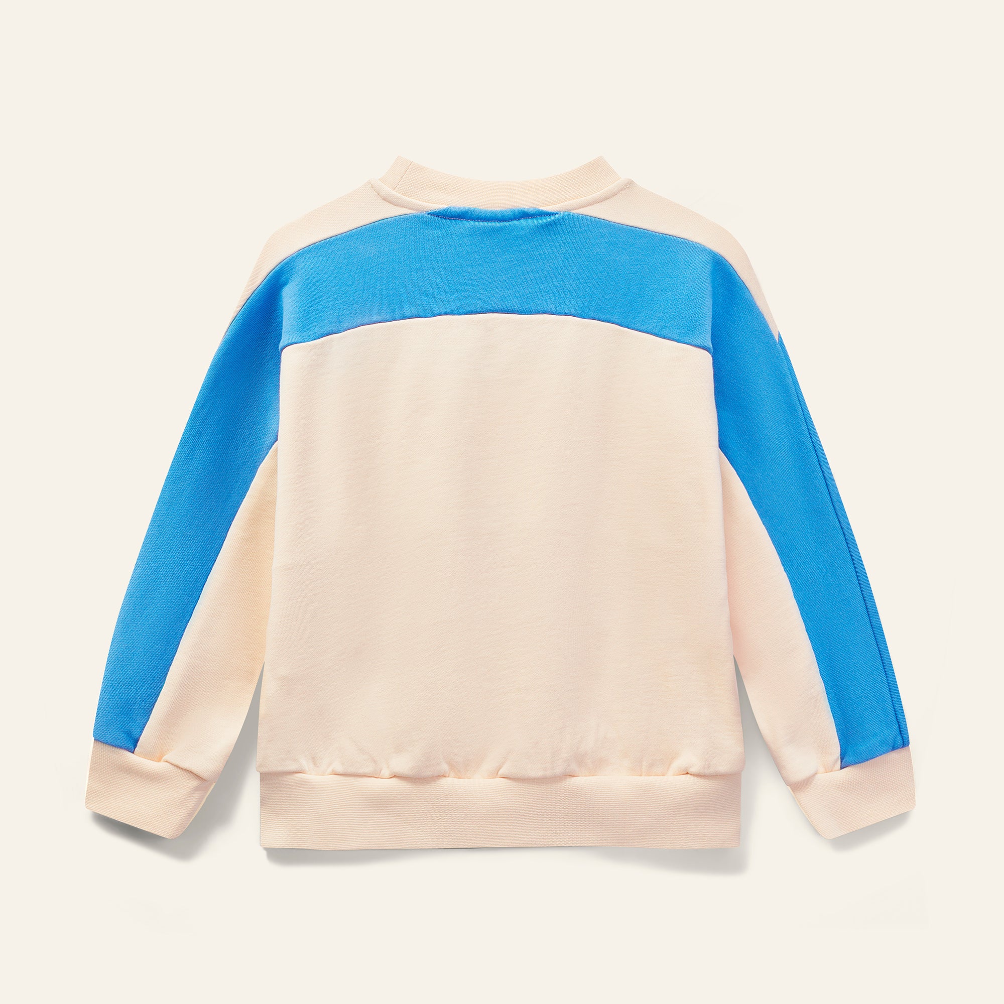 Keel Sweat - Ecru / Blue / Red