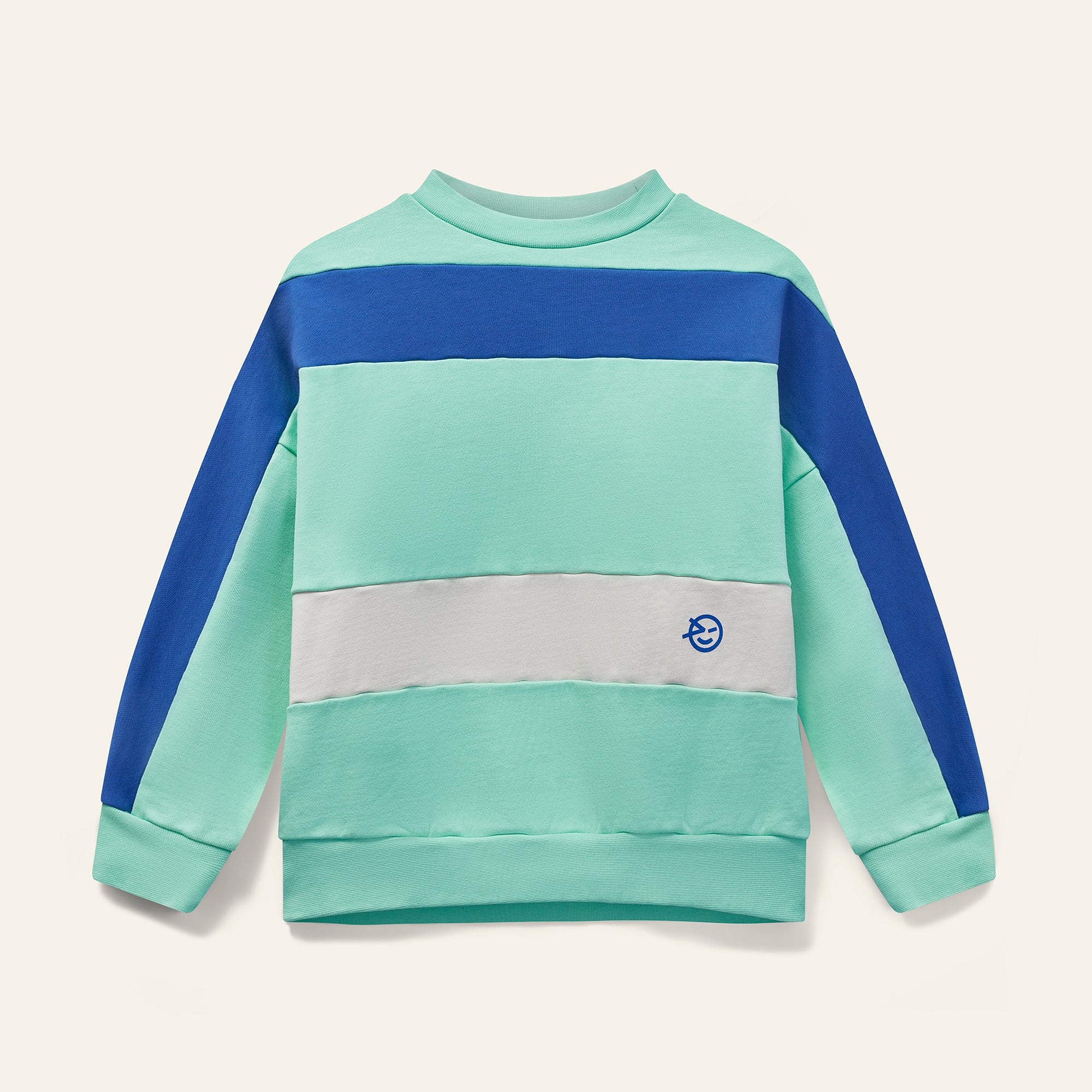 Keel Sweat - Pale Green / Klein Blue