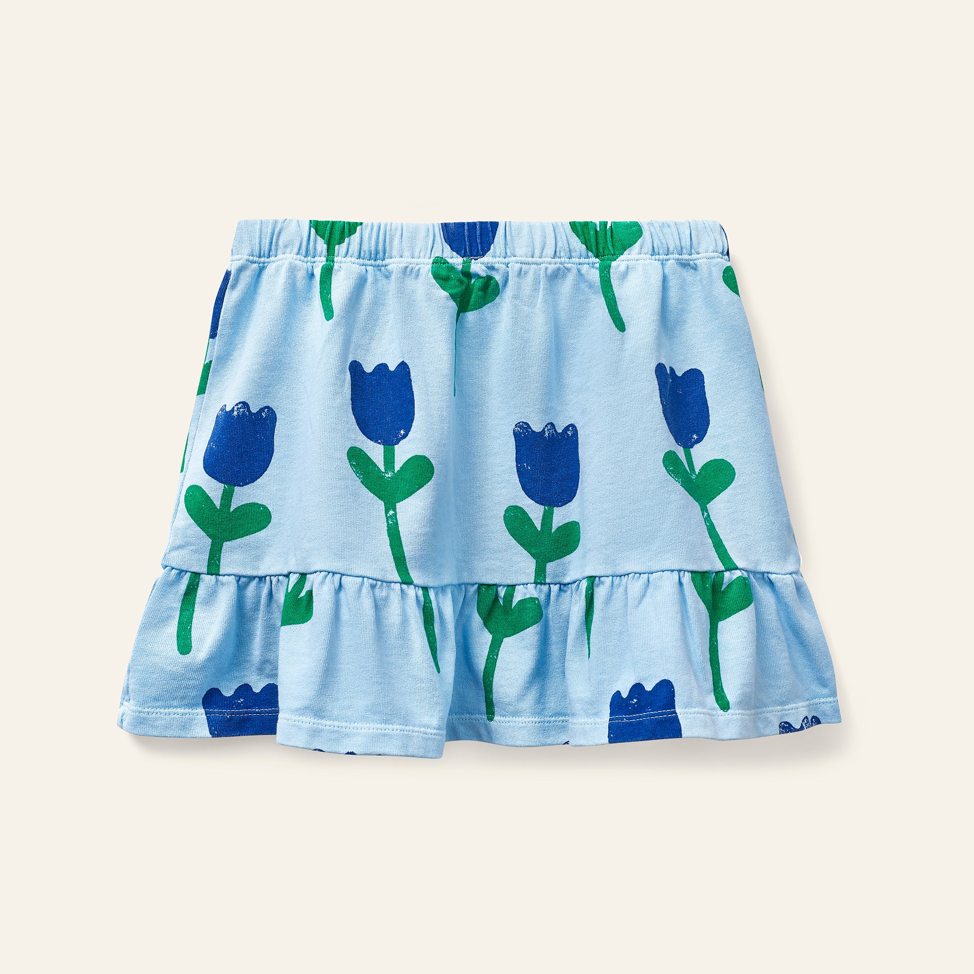 Mini Skirt - Bird Blue