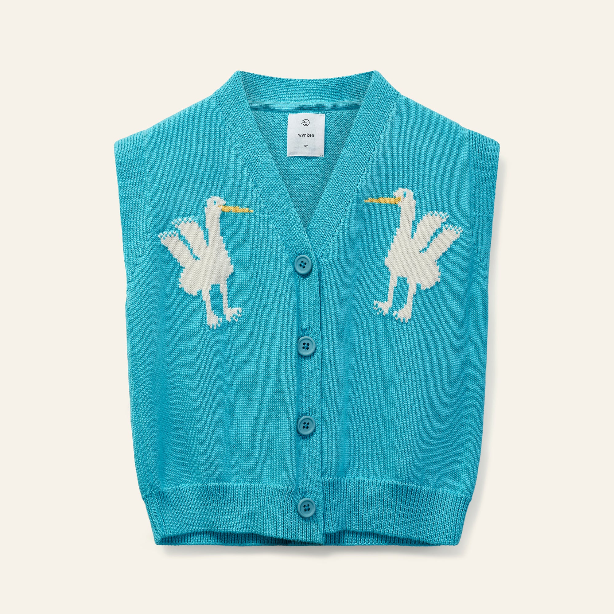 Hi Flyer Waistcoat - Turquoise