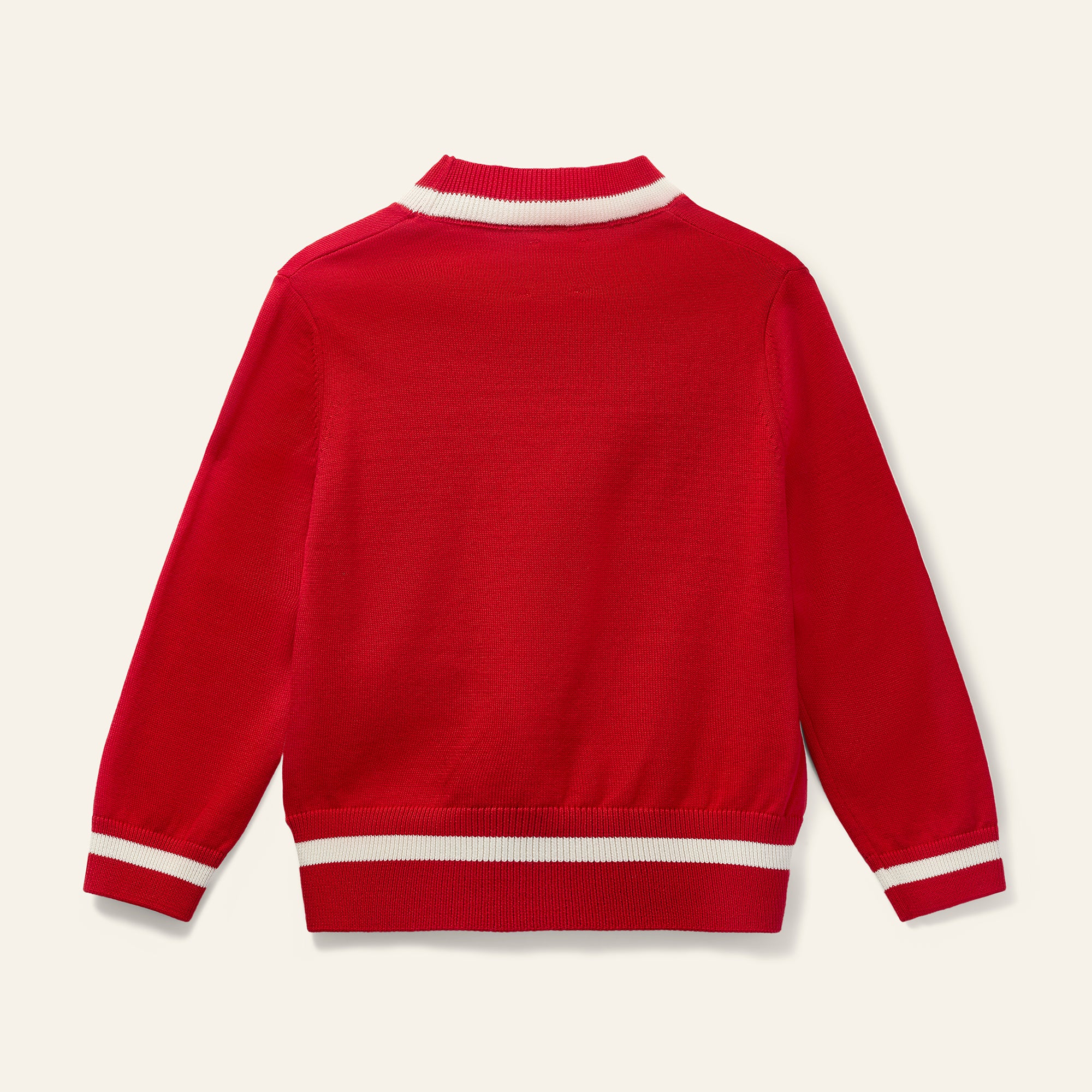 Tip Cardigan - Red