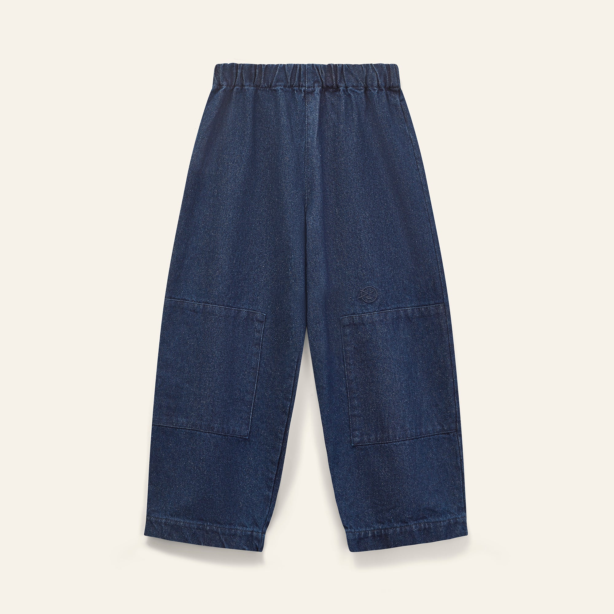 Denim Patch Pant - Indigo Dark Wash