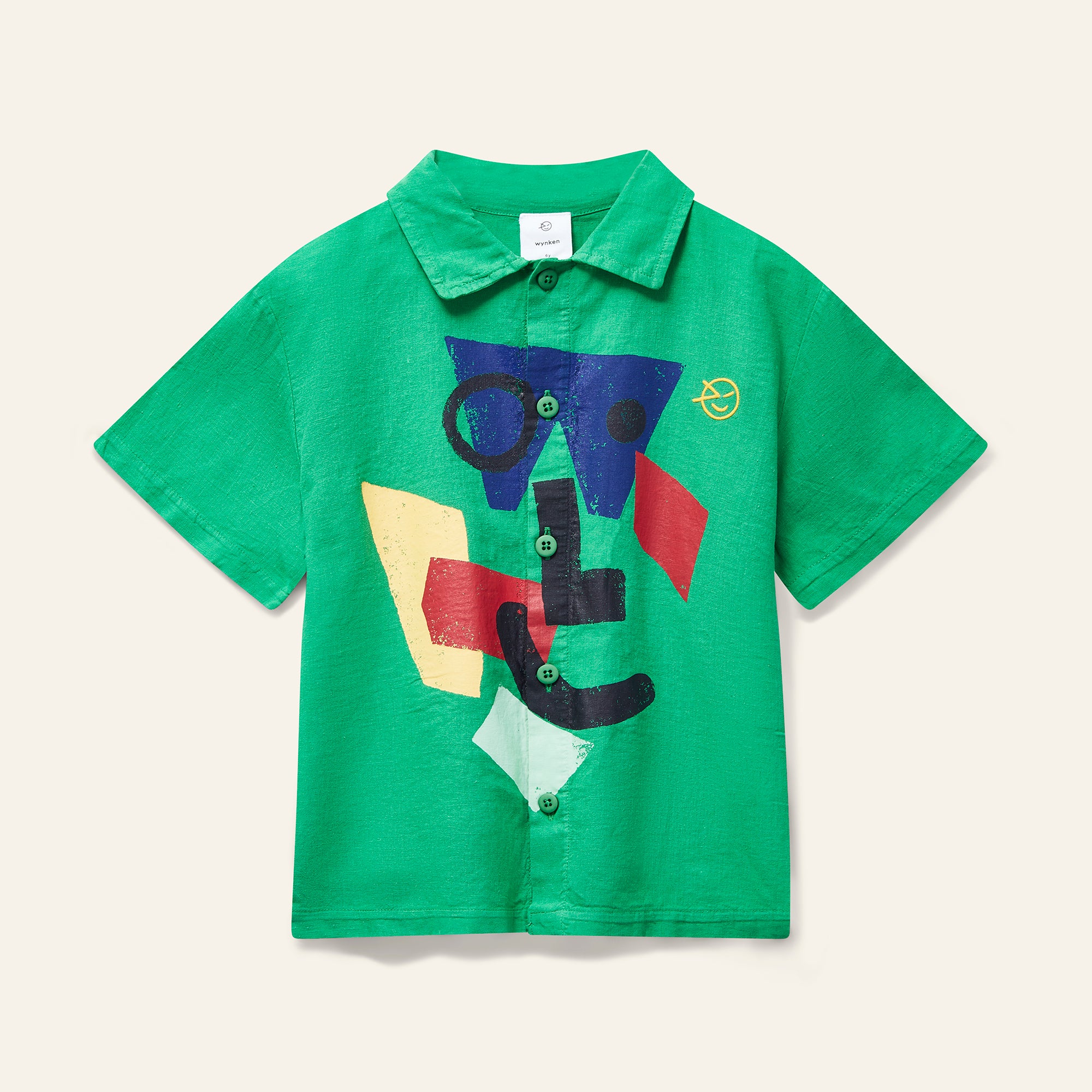 Camp Collar Shirt - Fresh Green