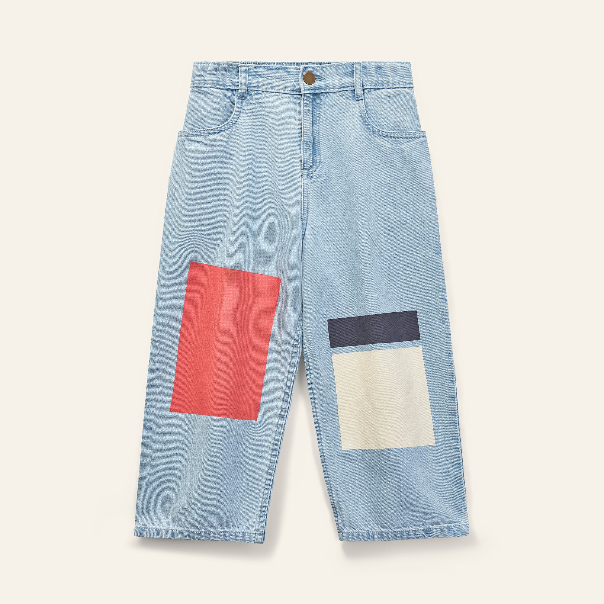 Kite Block Jean - Setting Sun / Navy