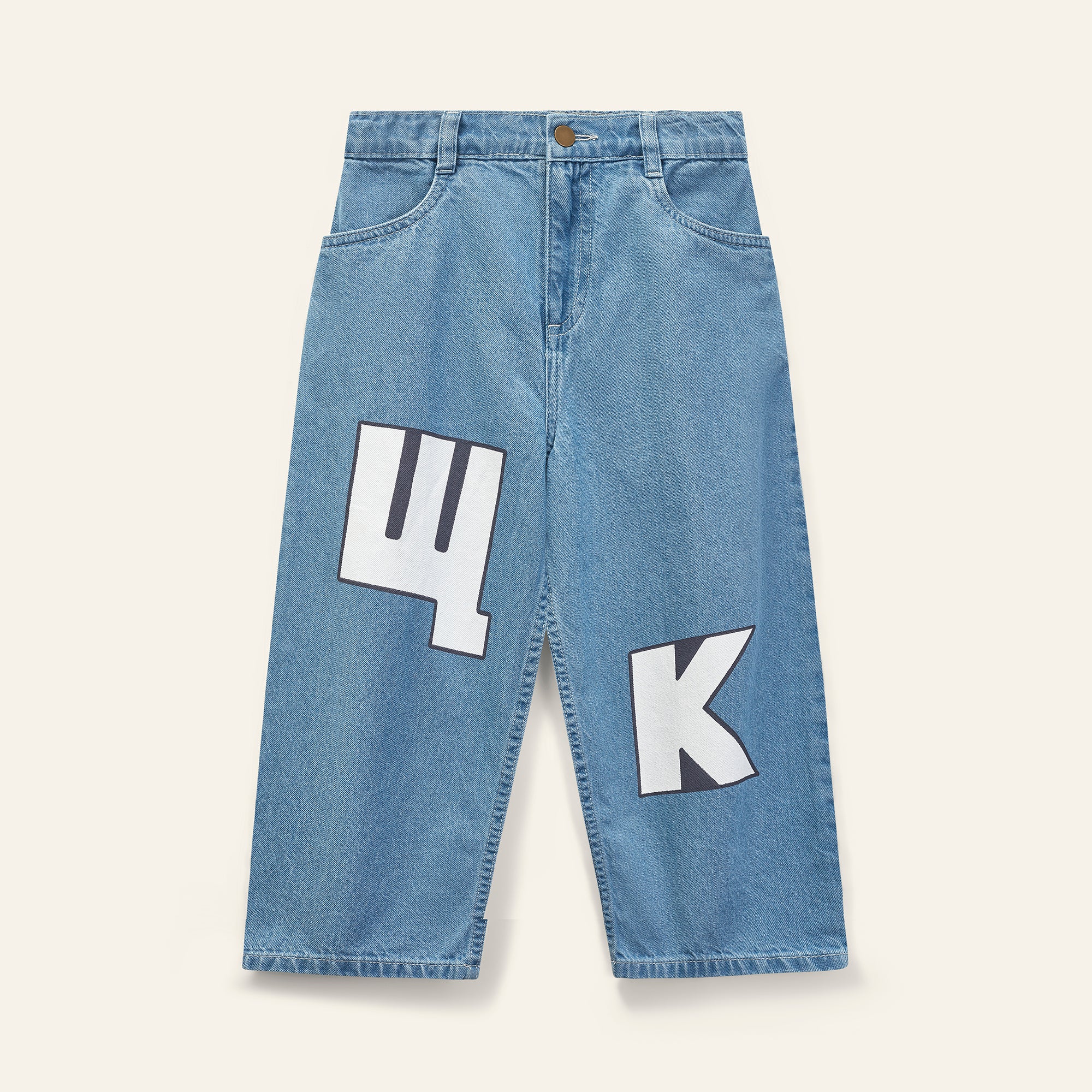 W.K Jean - Mid Bleach Wash