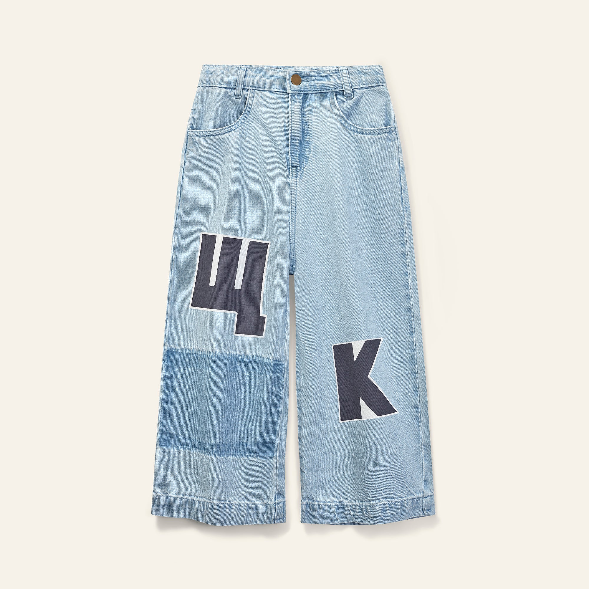 W.K Kons Jean - Pale Bleach Wash