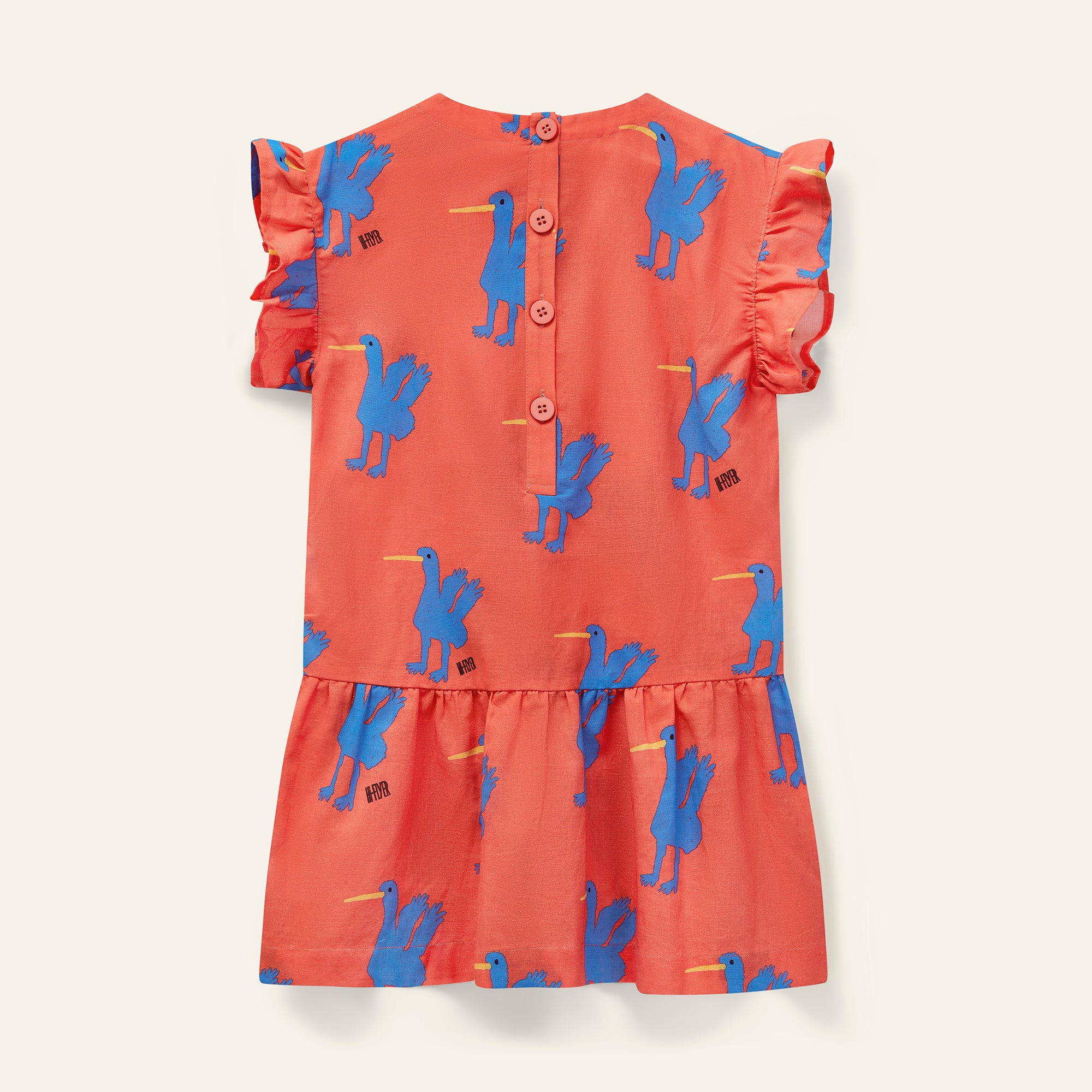 Glider Dress - Sunset Red