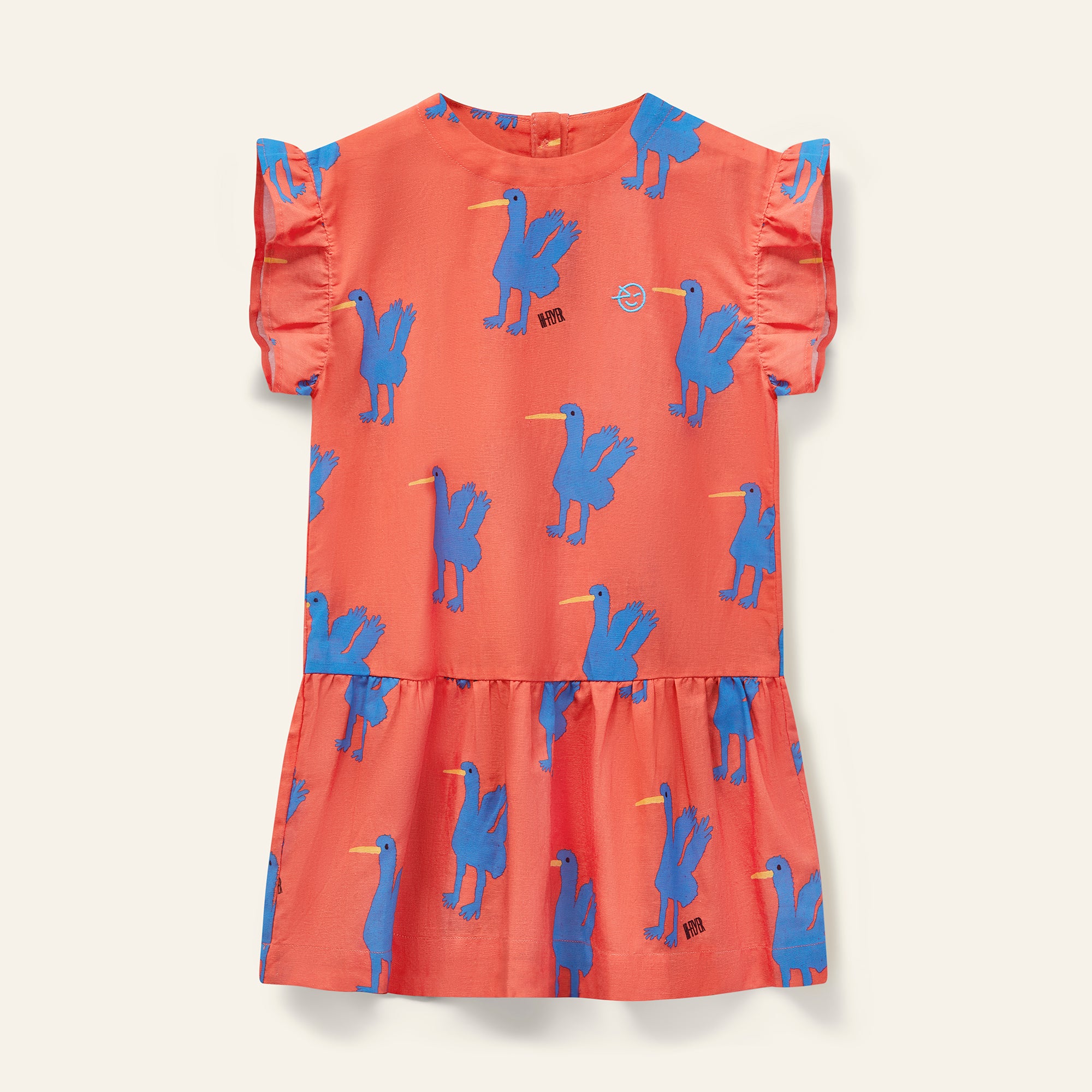 Glider Dress - Sunset Red