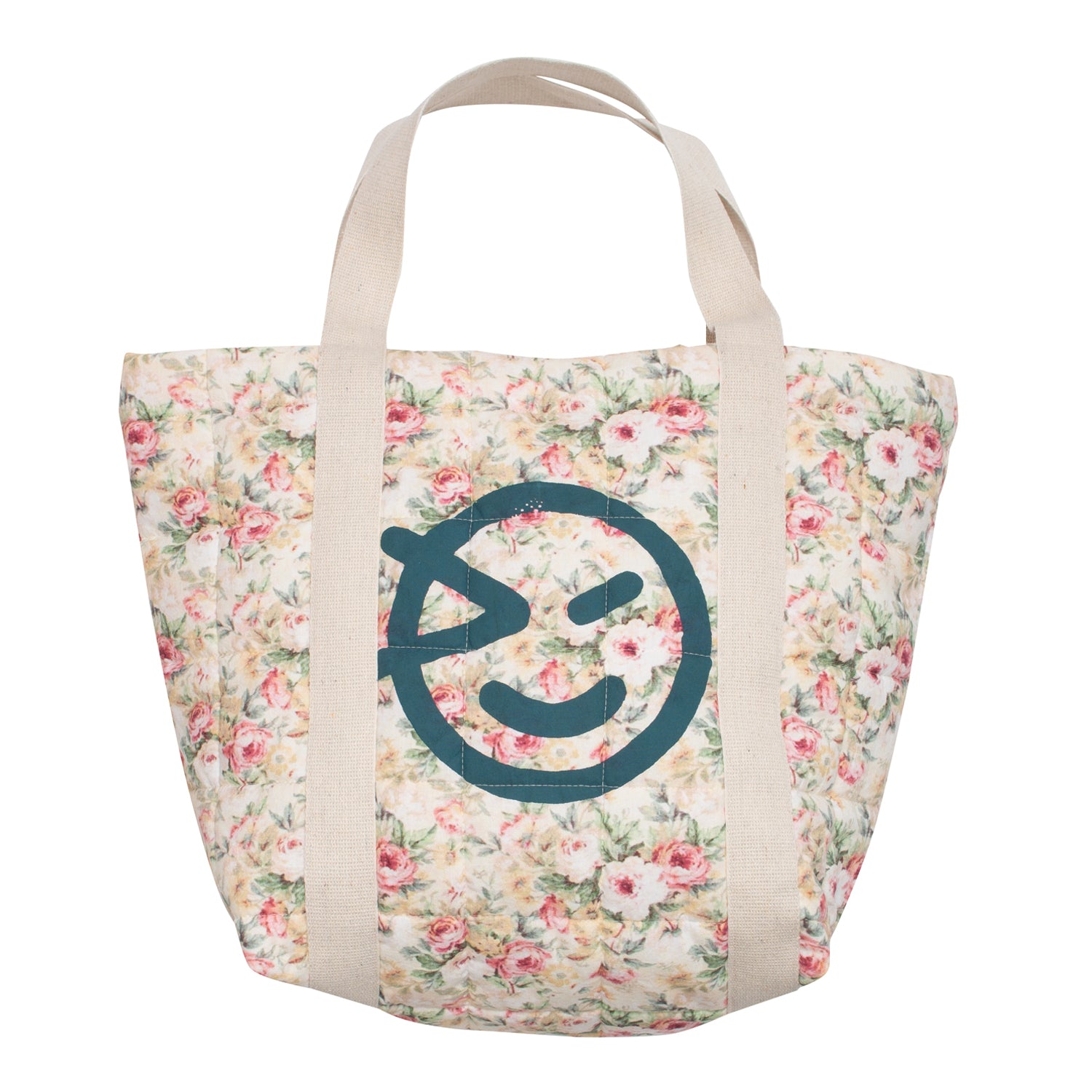 Tatto Padded Beach Bag - Floral